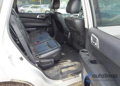 2016 Nissan Pathfinder Platinum из США, поврежденный, VIN 5N1AR2MM4GC657696